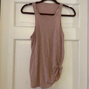 Mauve racer back tank.
